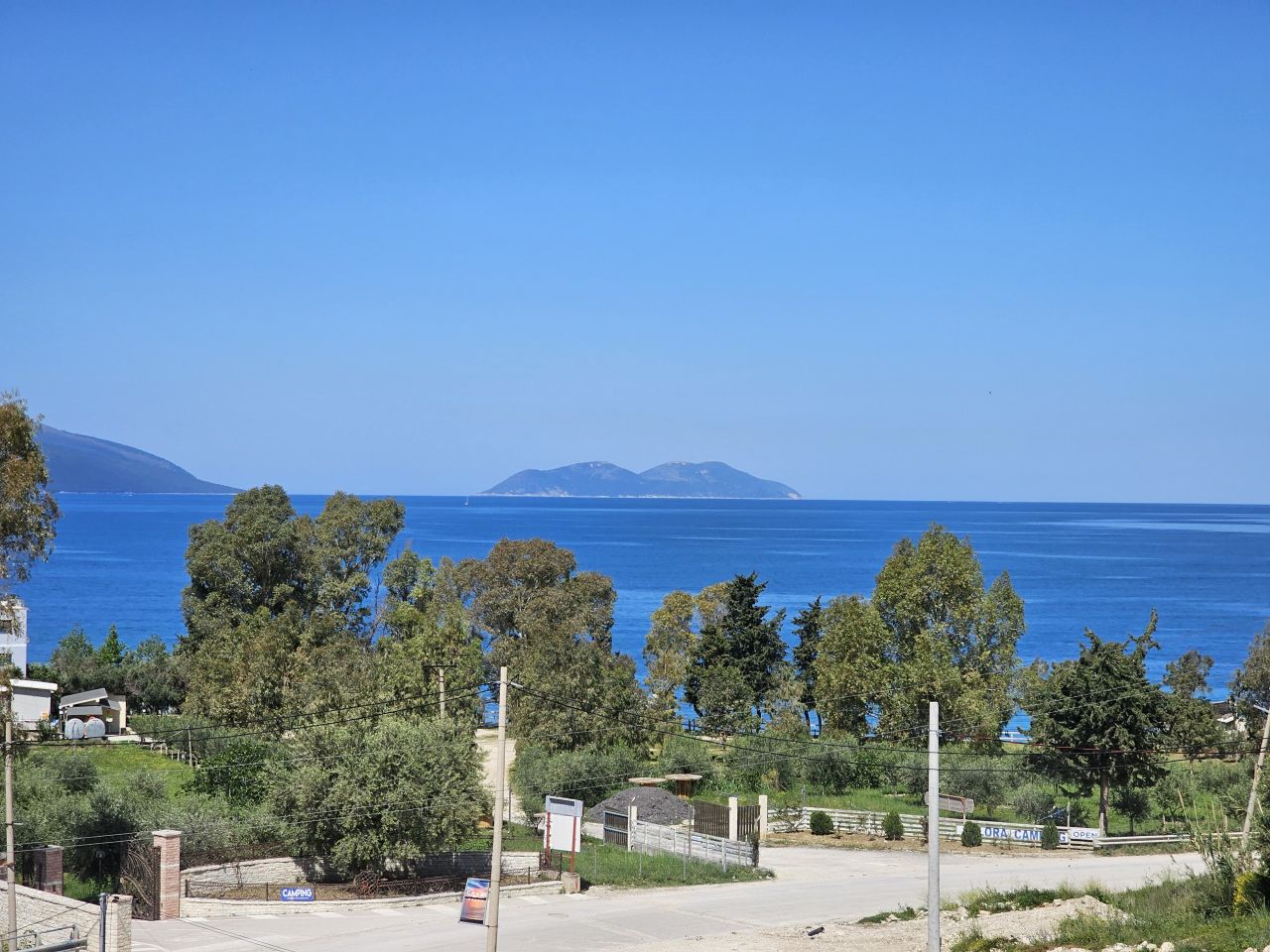 Leilighet med havutsikt til salgs i Radhime Vlore Albania